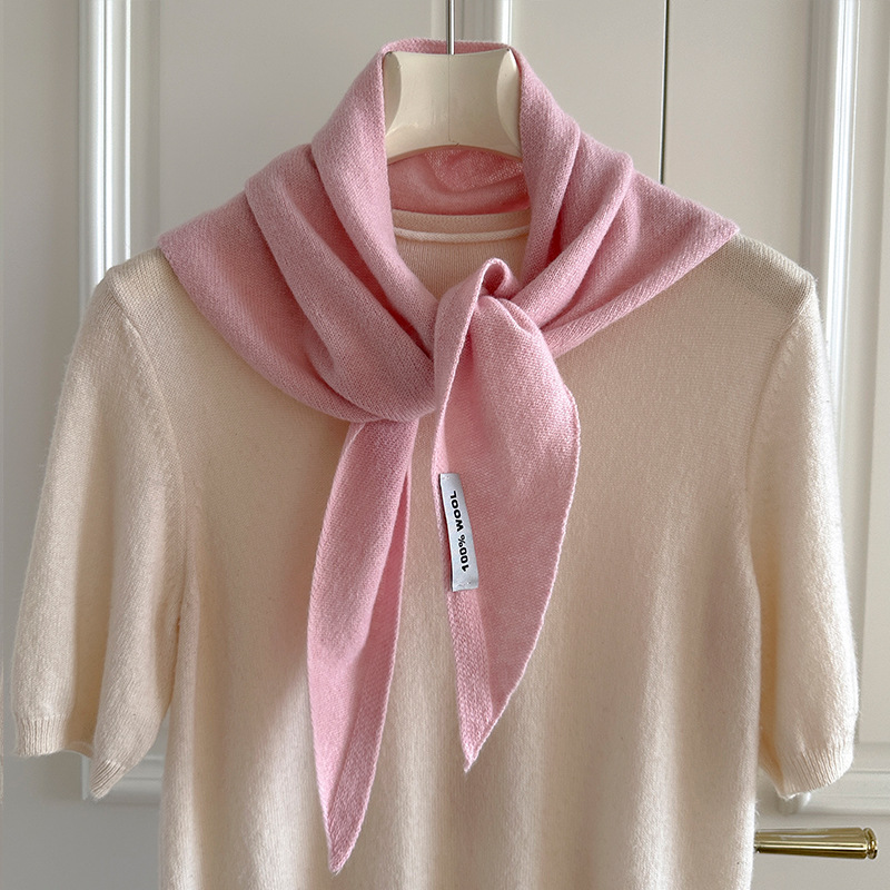 100% laine hiver écharpe femmes chaud foulards grande taille brillant couleur unie Design épaissi châle doux cachemire Pashmina cou 2025