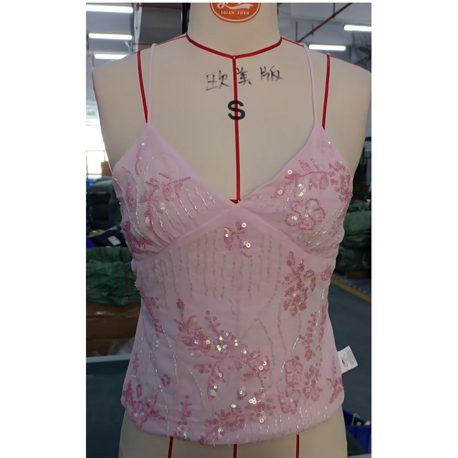 Débardeur style Boho pour femmes, Sexy, paillettes scintillantes, col licou, sans manches, dos nu, Bandage, Y2k, Coquette, Camisole, fête en Club