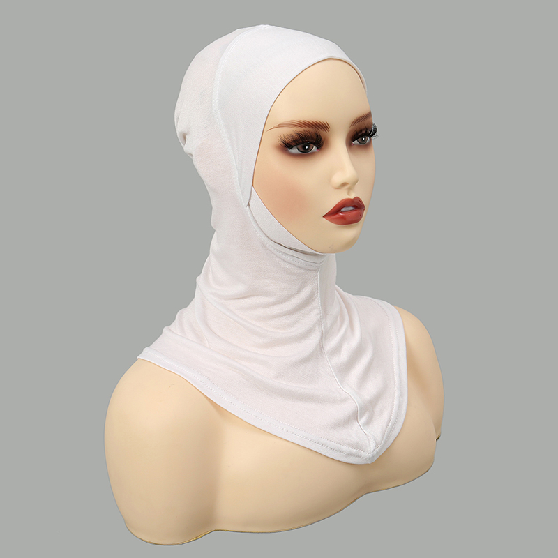 Hijab musulman à couverture complète pour femme, sous-écharpe en coton pour document, bonnet intérieur en jersey, écharpe de sauna, dernier cri
