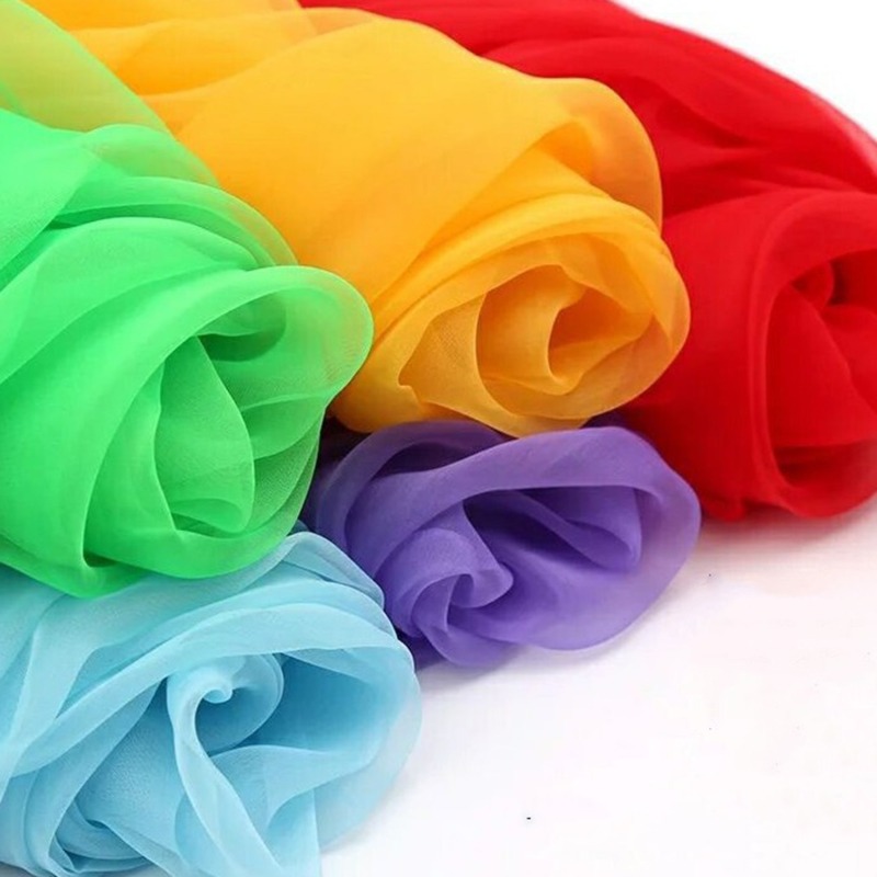 Châle coloré en mousseline de soie pour femmes, écharpe, châles pour femmes, enveloppe, Hijab, Lot Cape, foulards féminins, protection solaire d'été transparente