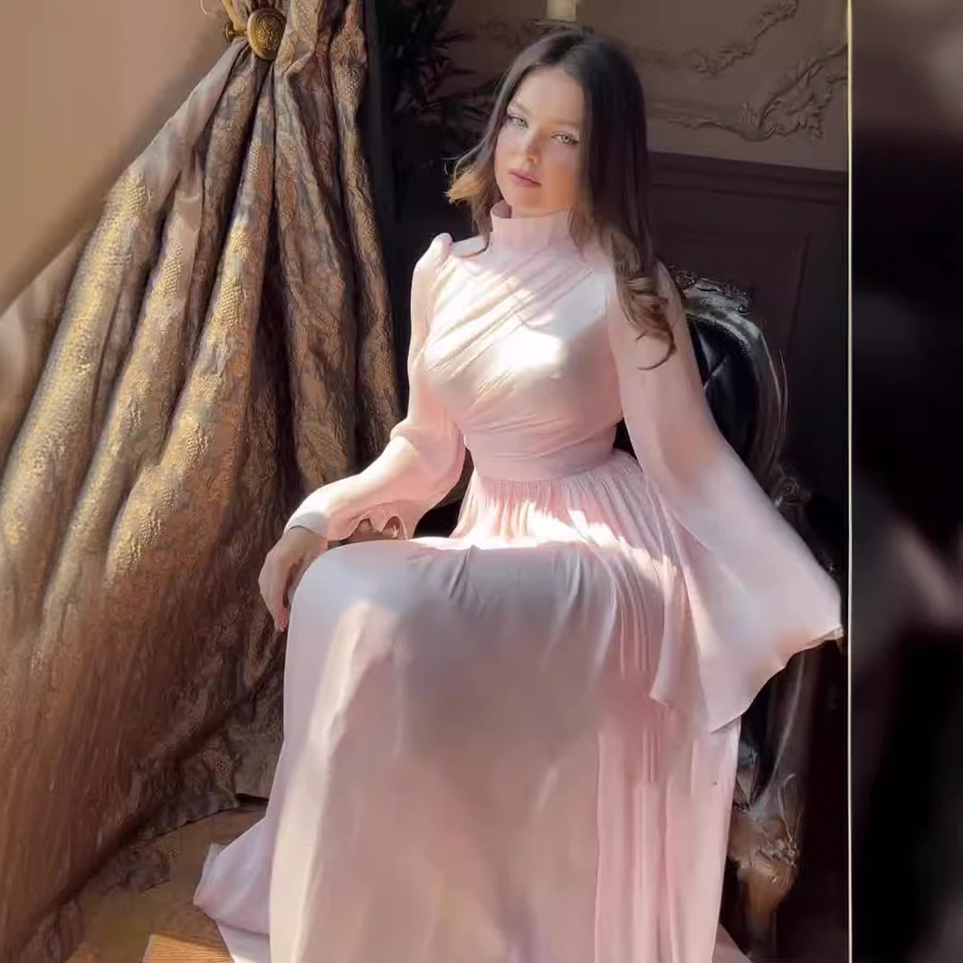 Robe de soirée Ramadan marocain dubaï Abayas caftan Islam robes arabe longue Robe Eid musulman Abaya femmes robes minces Jalabiya