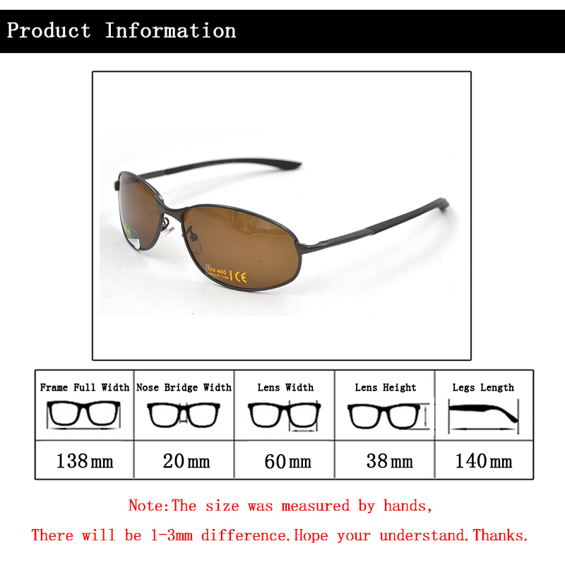 Nouveau UV400 lunettes de soleil polarisées pour femmes hommes cadre en métal Sport nuances lunettes de soleil voyage conduite lunettes de soleil gris/marron lentille L3