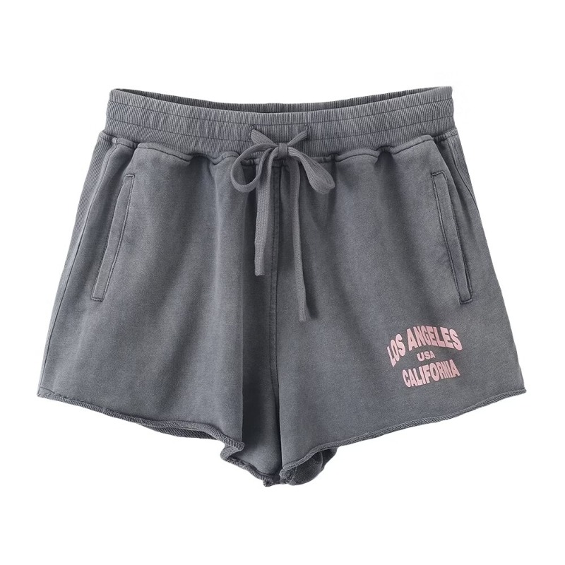 Tenues de Festival pour femmes, costume délavé et en détresse, ensembles en coton pour dames, nouvel ensemble deux pièces à manches courtes, taille confortable Y2k