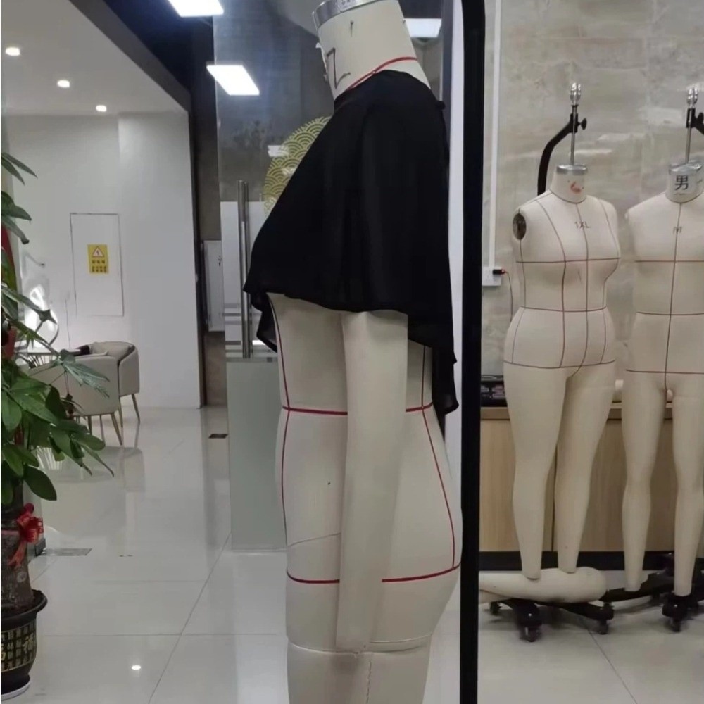 Cape châle élégante en mousseline transparente pour femme, asymétrique, en maille, pour robe de soirée