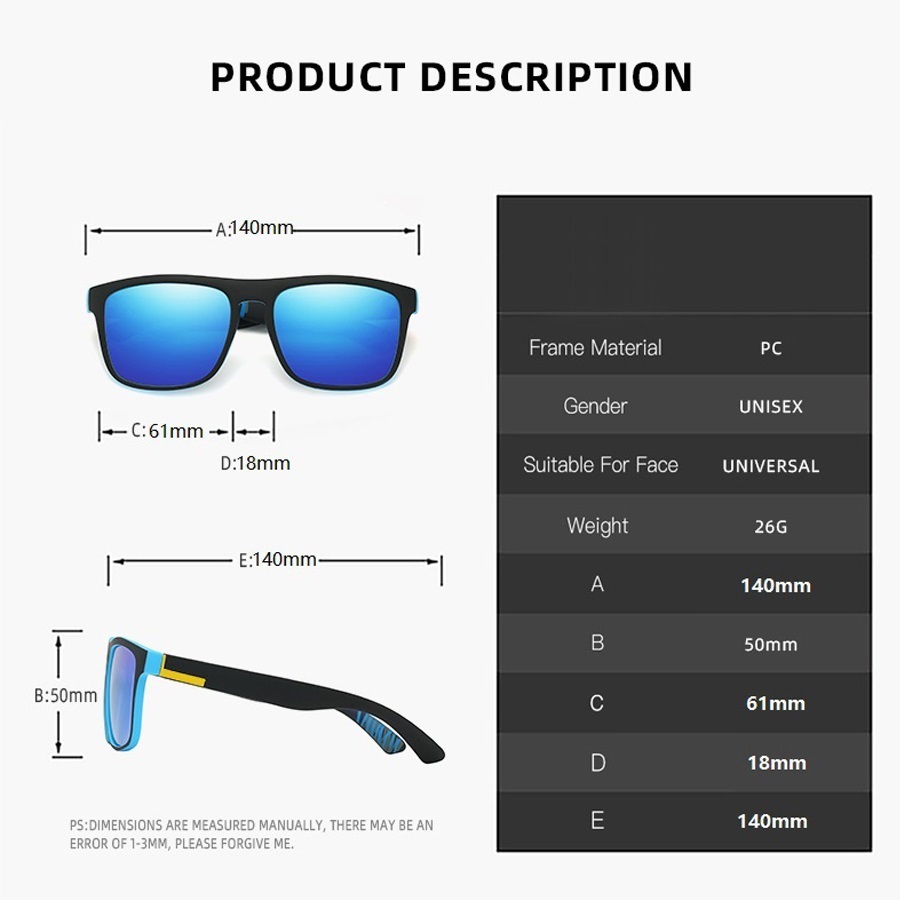 4 Paires de Lunettes de Soleil Sportives Classiques à Rayures Vintage Tendance pour Hommes et Femmes, Lunettes de Soleil de Marque Designer pour la Pêche, Lunettes pour Homme