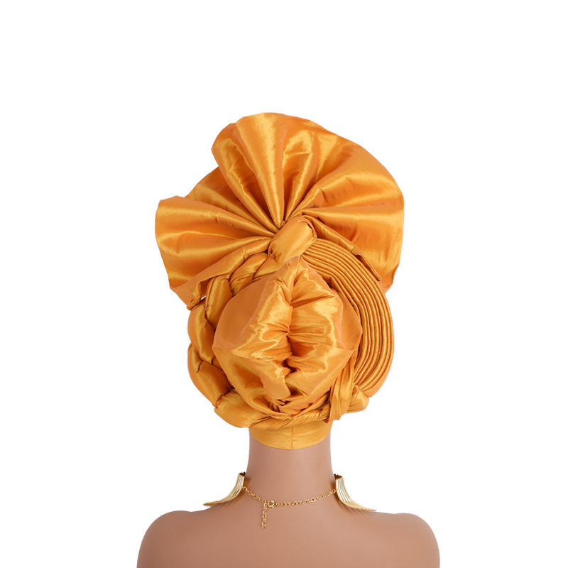 Turban Africain pour Femme, Cravate de Sauna, Nigeria, Brut, ixde Mariage, 2024