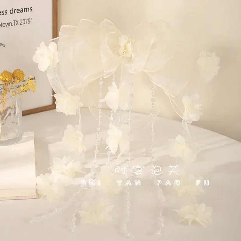 Barrette à cheveux tendance avec nœud surdimensionné, pince à ressort pour femmes et filles, accessoires pour cheveux avec nœud en ruban