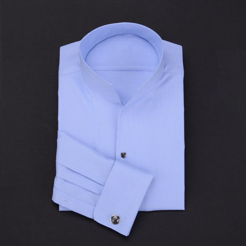Chemise à Manches sulfDécontractée pour Homme, Tenue d'Affaires Française, Printemps et Automne