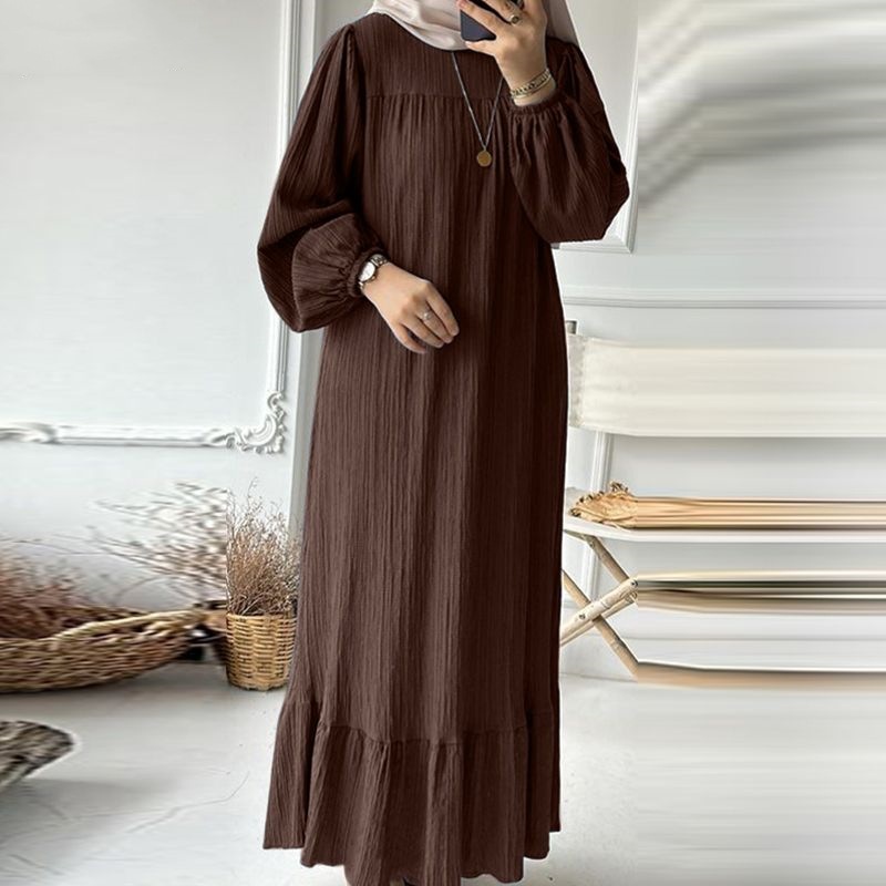 Abaya de Turquie à Manches sulfpour Femme, Caftan Éducatif, Robe Maxi à la Mode, Mulisme, Eid Mubarek