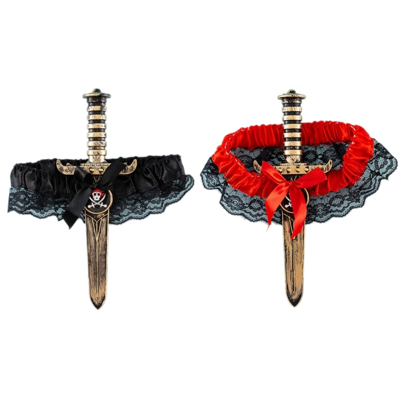 Jarretières antidérapantes pour collants, ceinture jarretelles Sexy, fourniture fête d'halloween