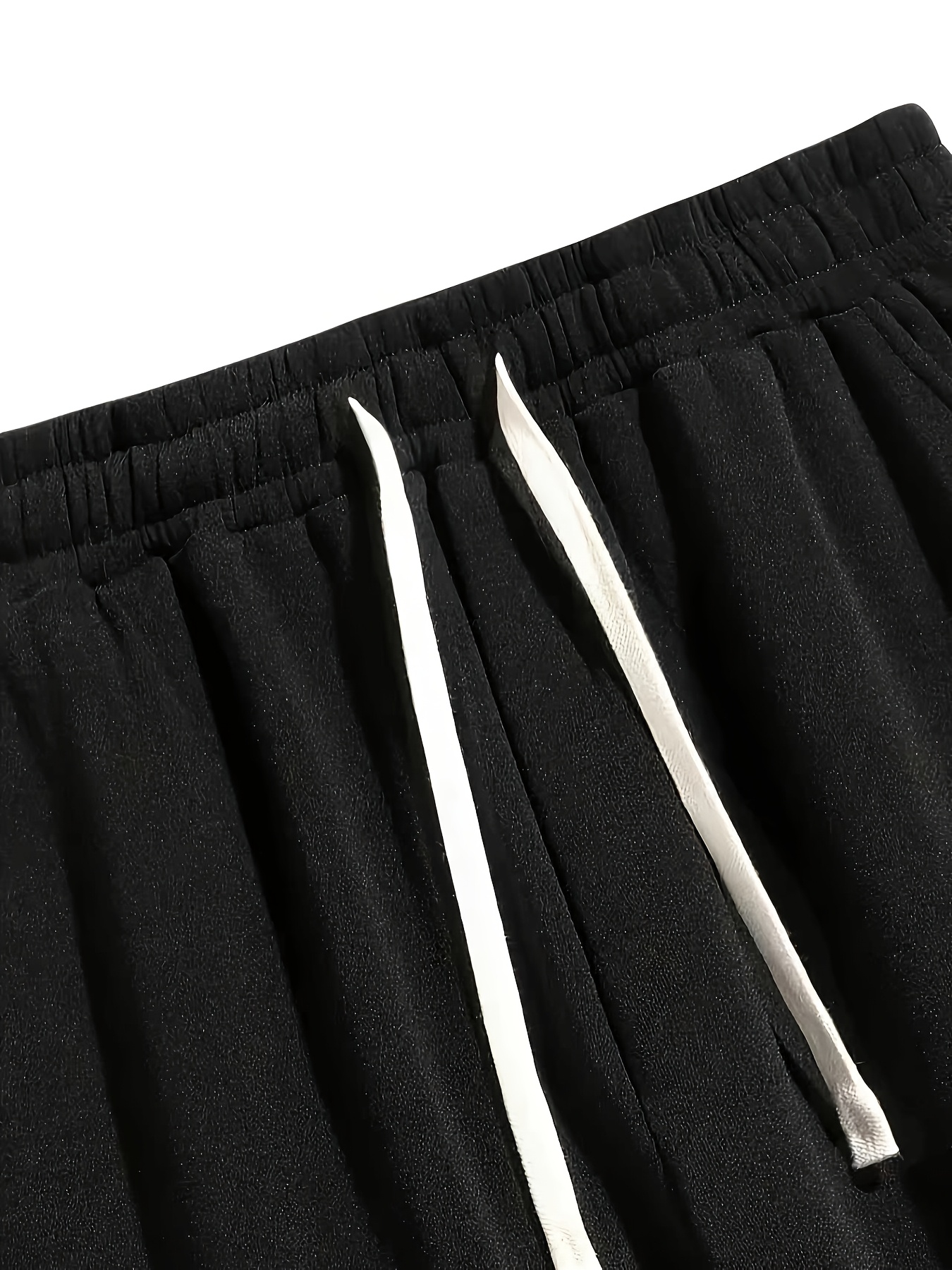 Pantalon de jogging décontracté pour hommes, coupe ample, toutes saisons, couleur unie, pantalon de sport décontracté à jambe droite, confortable, vêtements pour hommes