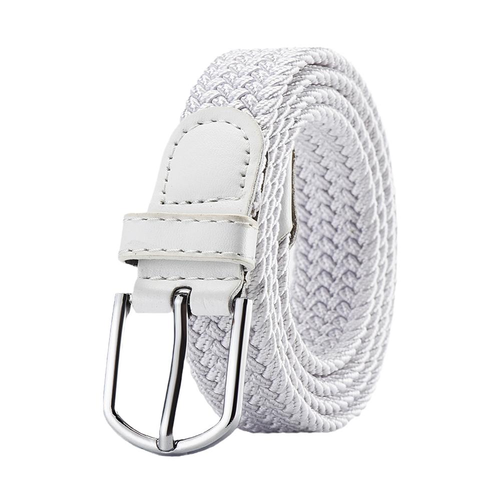 Ceinture pour homme, mode décontractée, ceinture élastique tissée, ceinture tactique militaire pour sports de plein air, ceinture de travail pour l'escalade, unisexe, à porter avec des jeans ou des pantalons