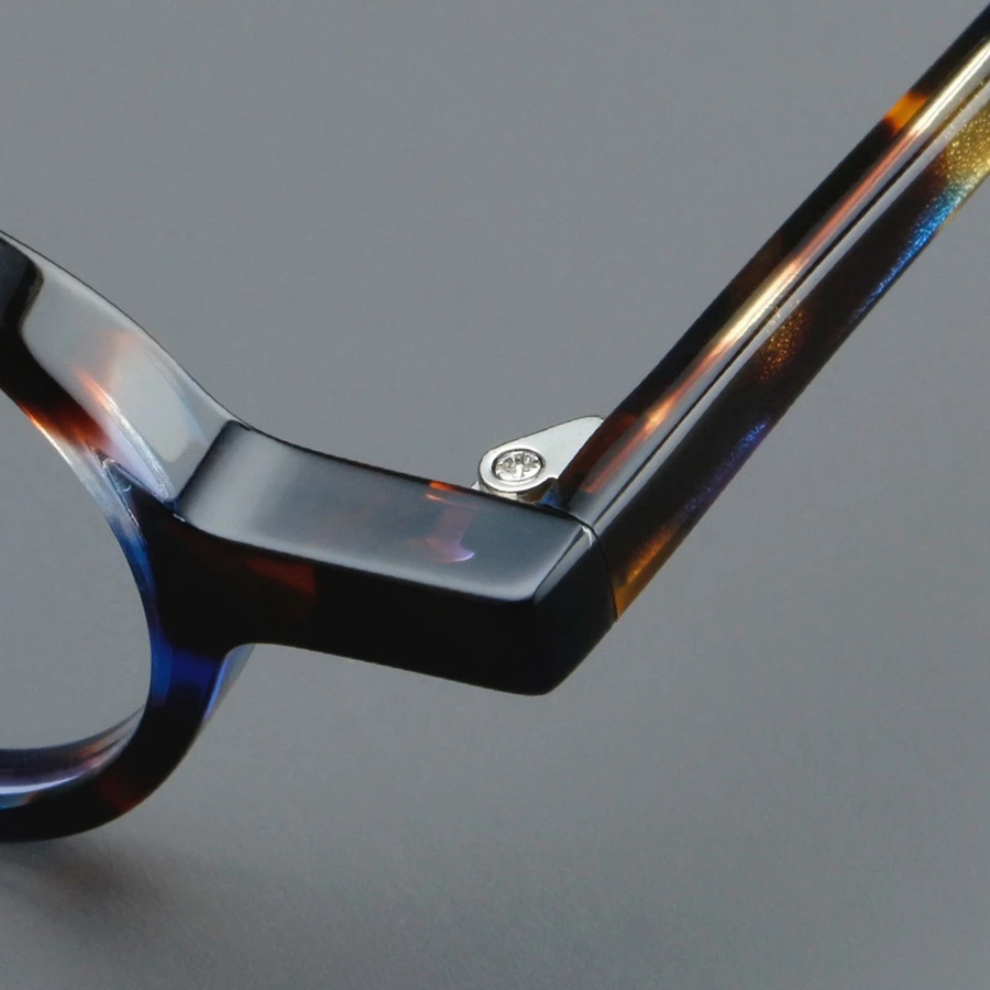 Lunettes de style anti-lumière bleue pour hommes et femmes, monture de lunettes vintage, lentille transparente, marque de créateur, acétate féminin