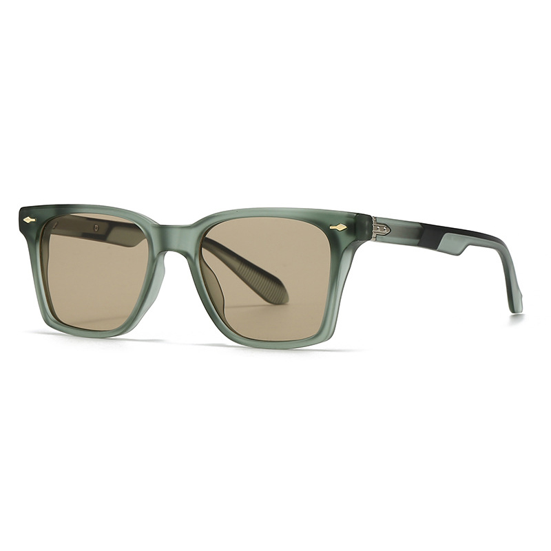 Lunettes de soleil carrées de luxe pour hommes et femmes, rétro, pour affaires, pour la conduite quotidienne, les voyages, UV400