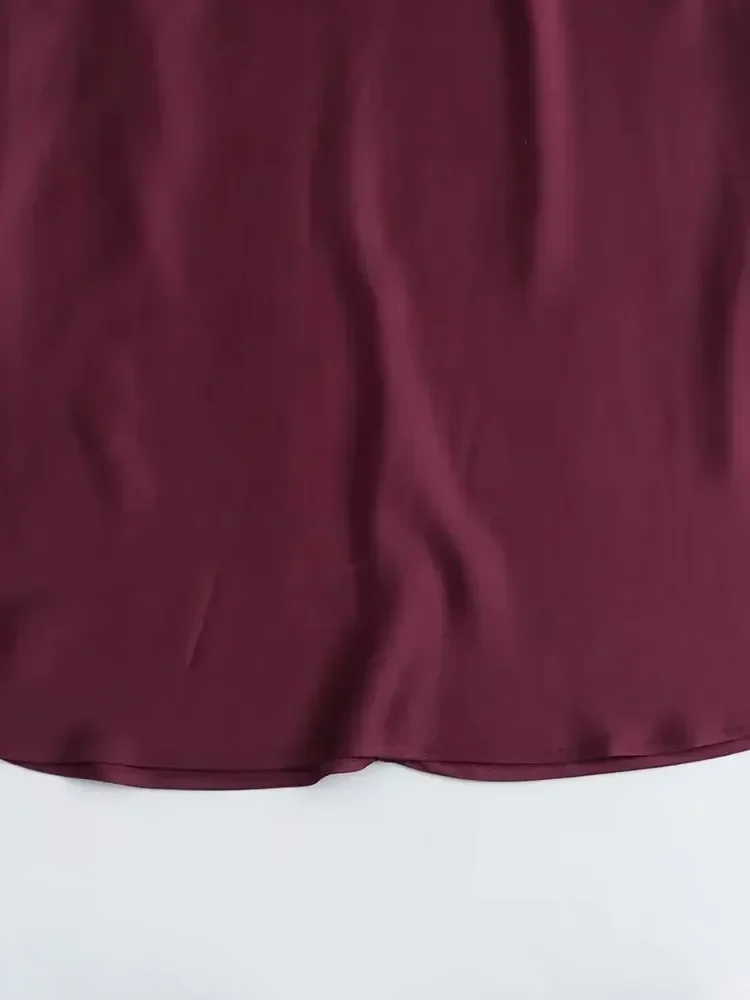 Robe longue en Satin pour femmes, tenue de soirée Chic et élégante, tenue de soirée
