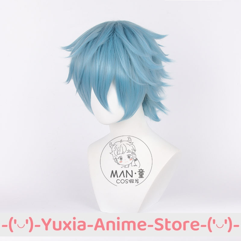 Perruque de Cosplay My Hero Academia Tomura Shigaraki, accessoire de Costume de fête de jeu de rôle, cheveux synthétiques en Fiber résistante à la chaleur