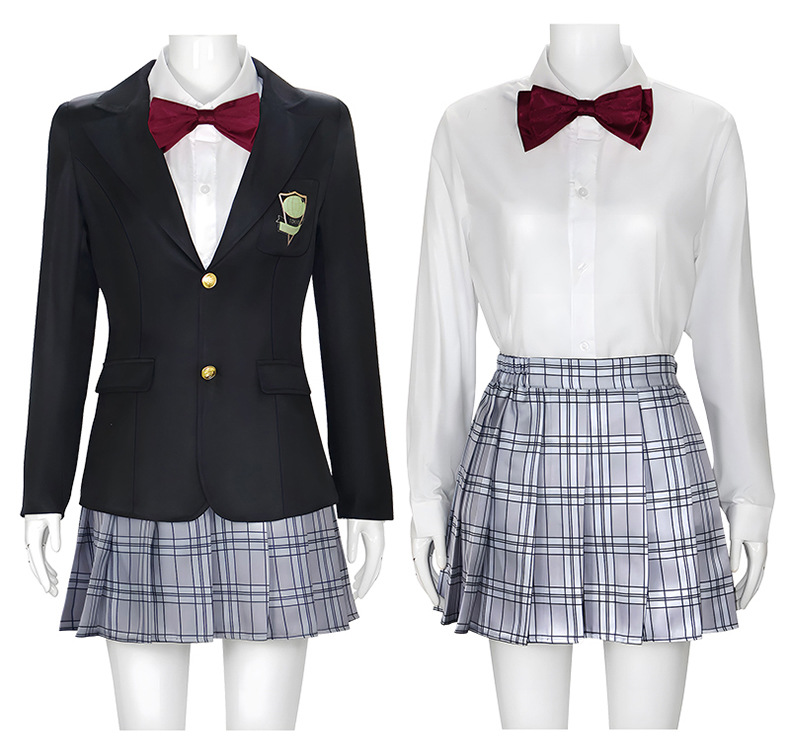 Costume de cosplay Gogo Yubari Kill Bill, style uniforme scolaire japonais, costume d'Halloween pour jeu de rôle