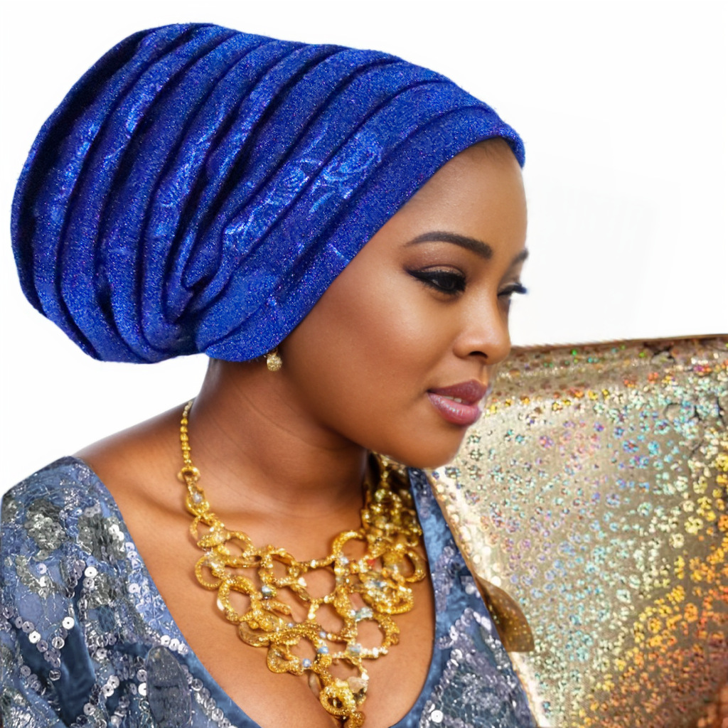 Couleur bonbon dames bandeau musulman Hijab Bonnets mode couvre-chef tendance élastique corps complet plissé Turban casquette pour les femmes