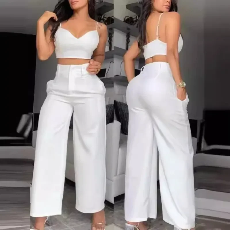 Costume à bretelles décontracté, nouvelle mode, vêtements pour femmes