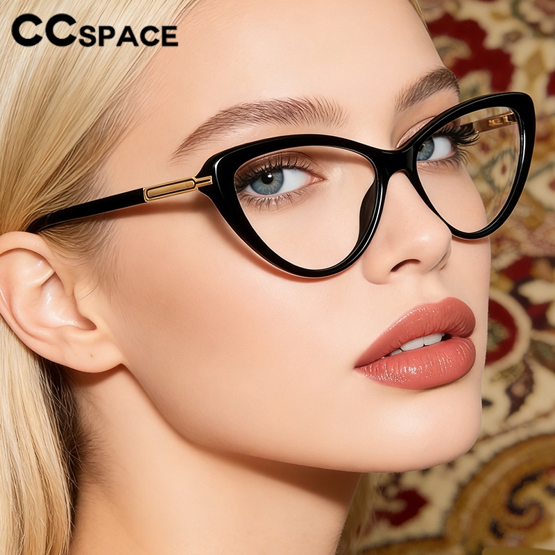 Monture de lunettes pour femmes, lunettes œil de chat, Anti-lumière bleue, lunettes de lecture, lunettes de Prescription personnalisables 307959