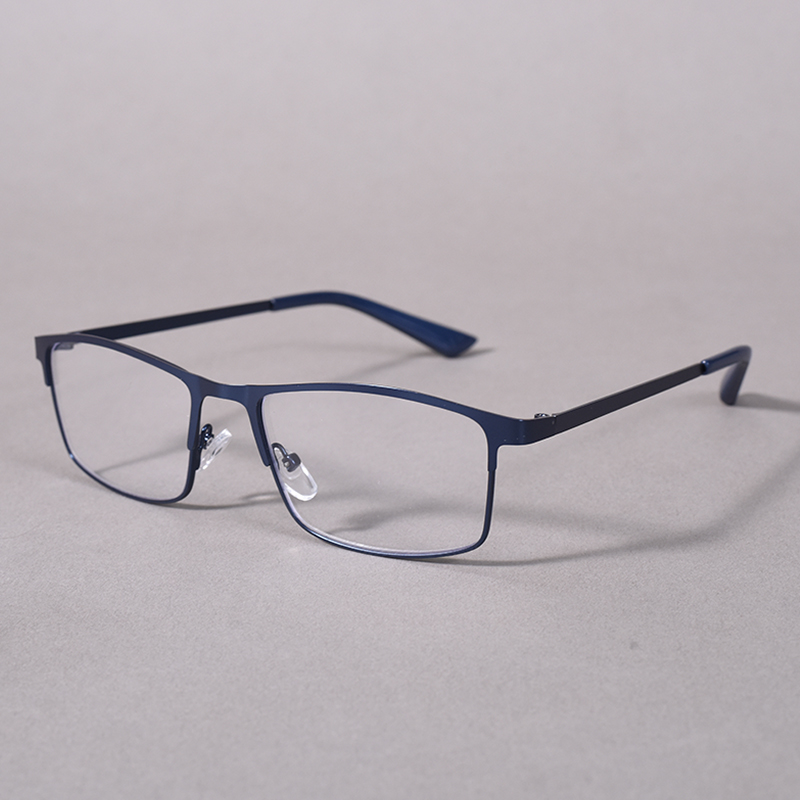 Lunettes de lecture carrées à monture noire, monture intégrale, anti-lumière bleue, presbytie, pour hommes et femmes +1 1.25 1.5 1.75 2 2.25 2.5 2.75
