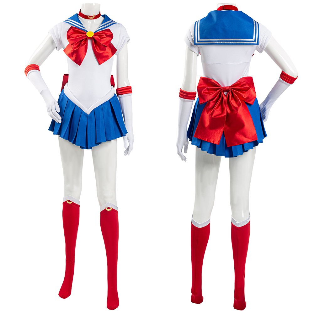 Costume de Cosplay Anime éternel Tsukino Usagi, tenues pour femmes, uniforme complet, Costumes de carnaval d'halloween pour filles