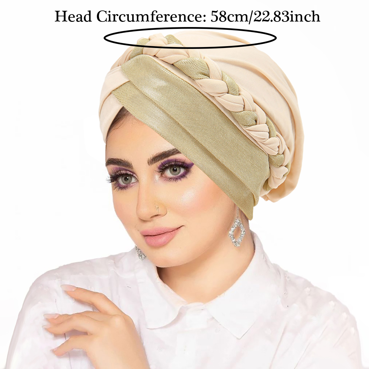 2025 nouvelles femmes musulmanes Hijabs dame islamique chapeaux tresse tête enveloppement chimio casquette Turban chapeau sommeil casquette Cancer chapeau