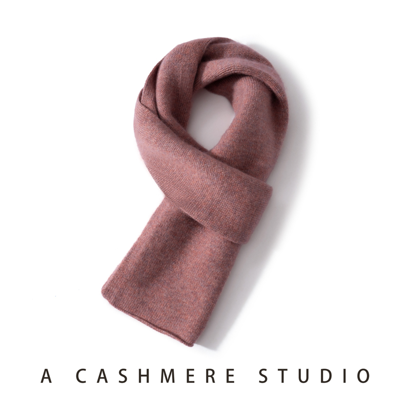 Écharpe en cachemire 100% pour femmes/hommes, nouvelle mode d'hiver, couleur unie, garde au chaud en plein air, accessoires tricotés en cachemire doux, foulards unisexes