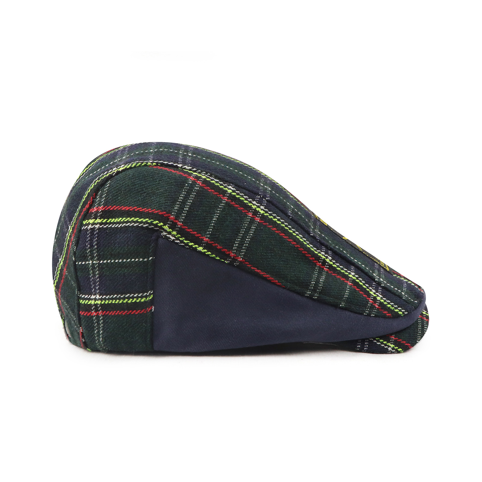 Chapeau de bérets décontractés pour hommes et femmes, visières brodées en coton lavé, casquettes à visière solide, casquettes plates à chevrons, nouveaux avantages
