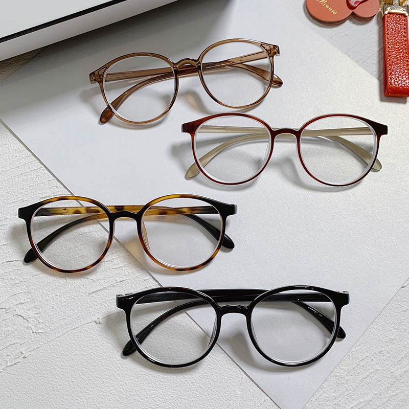 Lunettes de myopie de forme ovale pour hommes et femmes, lunettes Anti-lumière bleue ultra légères, lunettes d'ordinateur à la mode, 0 à -400 degrés