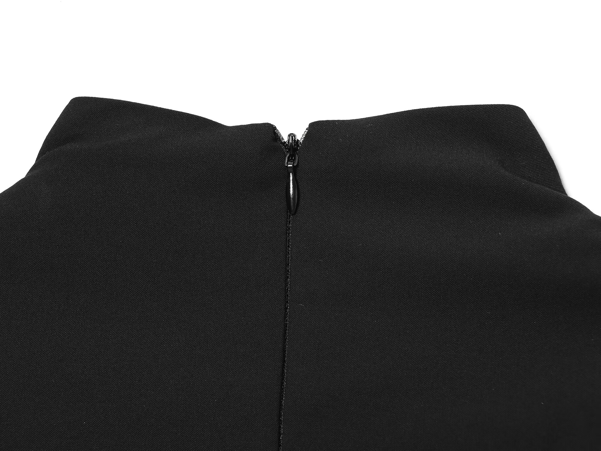 BSAY Bow robe courte pour les femmes mode automne hiver couture dos Zip gilet robes français Chic femme vêtements de soirée