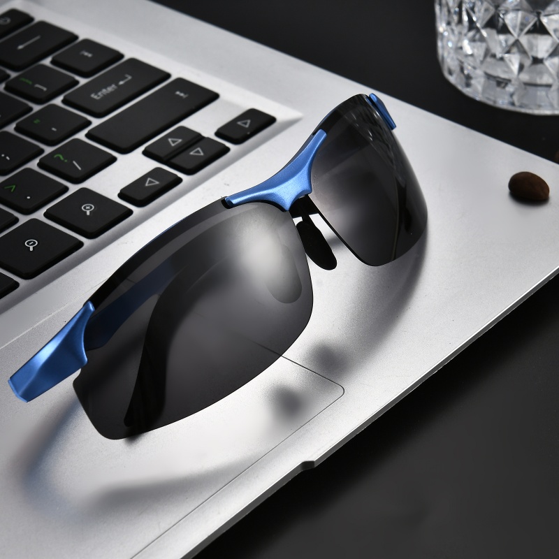 Lunettes de soleil polarisées de haute qualité pour la randonnée, la pêche, le camping, le cyclisme, la mode, l'escalade, la conduite, le golf, les voyages, en aluminium et magnésium