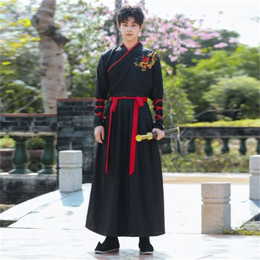 Kimono Vintage japonais samouraï, vêtements de Cosplay pour femmes et hommes, Chiinese Hanfu, Cardigan brodé de grue Yukata, manches longues rétro
