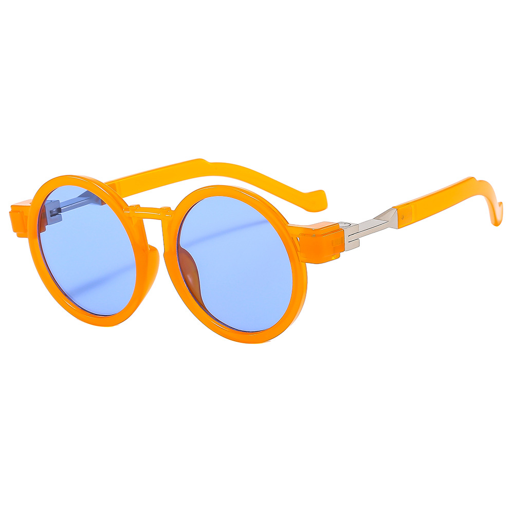 Nouveau rond femmes Steampunk lunettes de soleil nuances de luxe UV400 marque de mode concepteur hommes lunettes de soleil