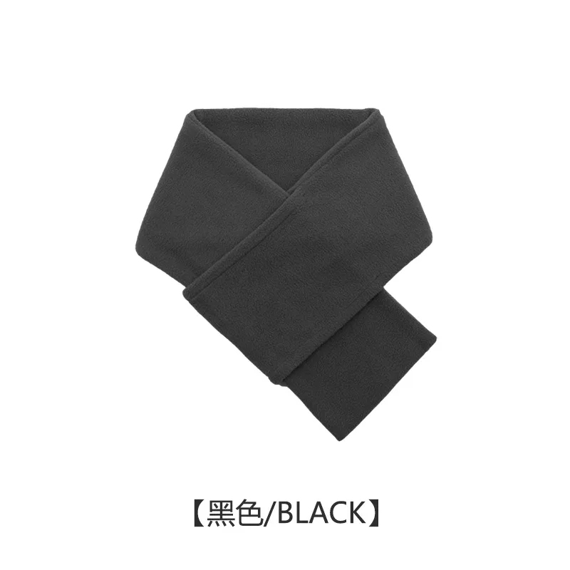 Chic Design écharpe hommes automne hiver nouveau chaud Simple solide silencieux mâle polaire thermique classique résistant au froid écharpe hommes