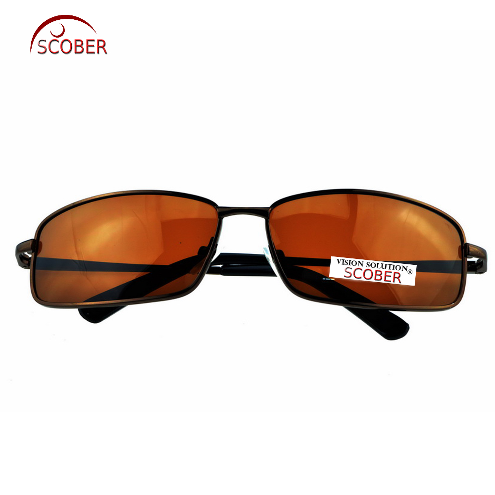 Lunettes de soleil rectangulaires polarisées marron, verres Polaroid, charnière de printemps, Vintage, Google