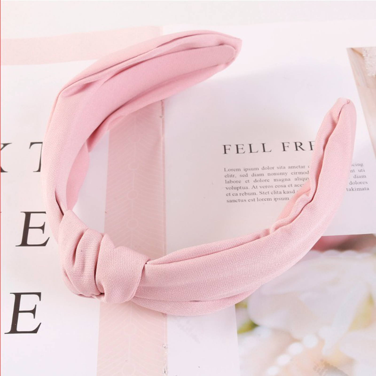 Serre-tête tendance pour femme, bandeau uni, accessoires capillaires classiques pour filles, turban DIY, bandeau pour cheveux, cerceau à cheveux