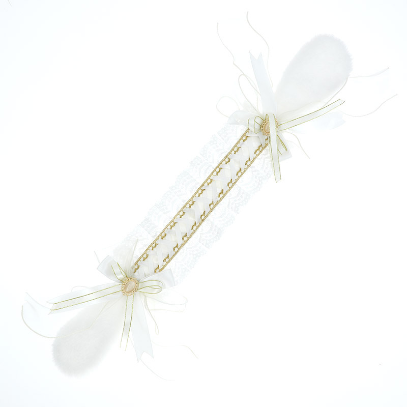 Bande de cheveux Lolita Kawaii Bunny Girl Cosplay, ruban de sauna, coiffure oreilles de lapin JK, cerceau à cheveux, accessoires, accessoires