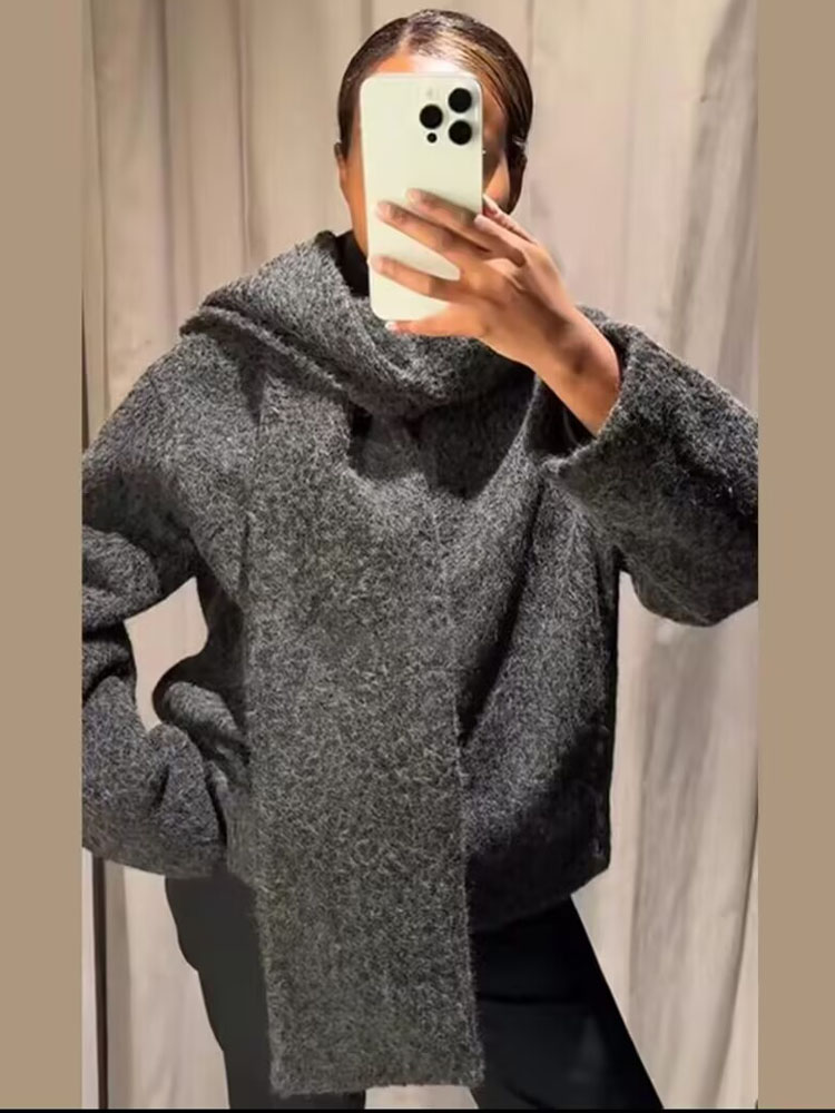 HH Manteau court élégant pour femme, col à revers, simple boutonnage, manches longues, chic et décontracté, style urbain, mode automne