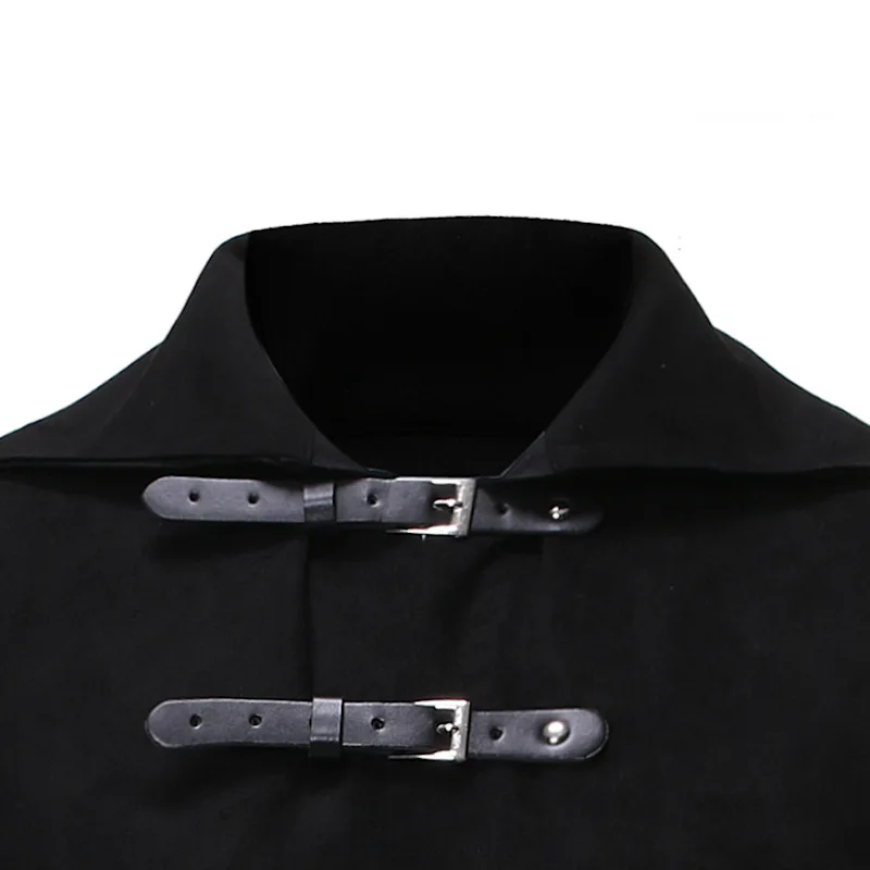 Tenue médiévale Waldelf Jerkin, gilet, manteau, tunique, Larp, sangle pour hommes, veste double, surcoat Ranger, Halloween, hauts elfe, Costume pour adultes