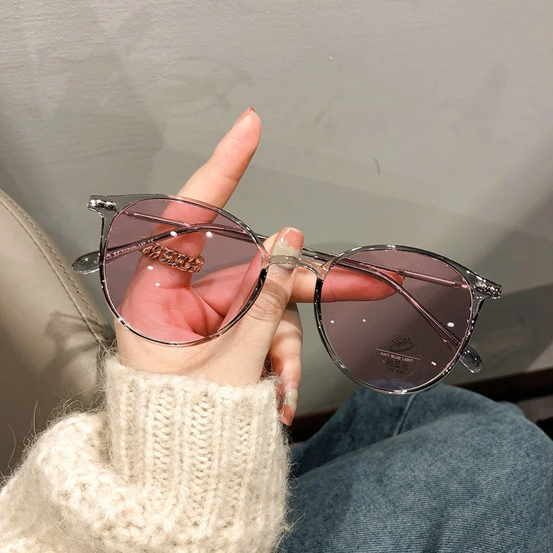 Lunettes de soleil photochromiques pour hommes et femmes, lunettes de myopie, anti-lumière bleue, rétro, lunettes de vue moins, extérieur, document proxy, unisexe, mode