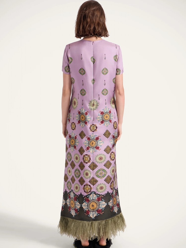 Robes africaines pour femmes, robe Maxi Dashiki élégante à manches courtes, coupe trapèze, vêtements traditionnels africains pour dames, Fairy Dreaes