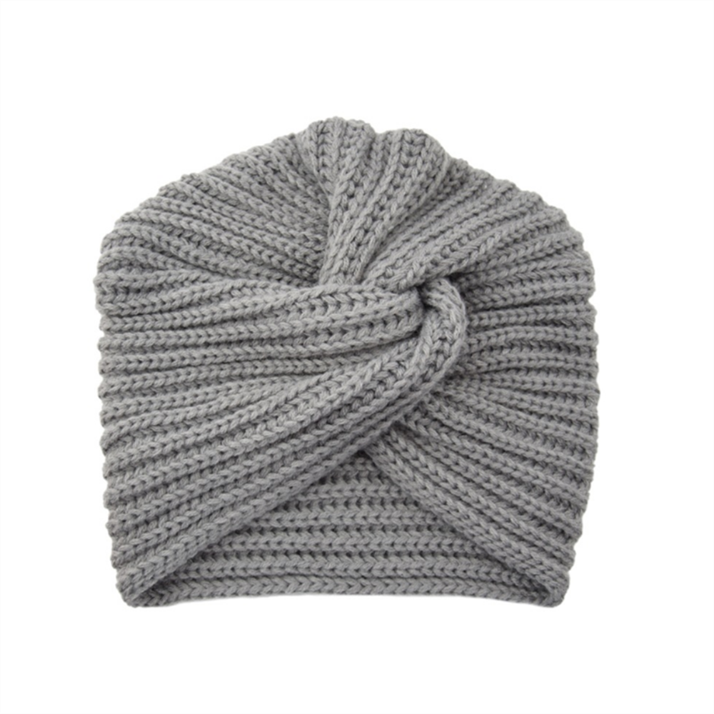 Chapeau Turban tricoté pour femmes, bohémien, cachemire, tête enveloppante croisée, Bonnet en laine indienne