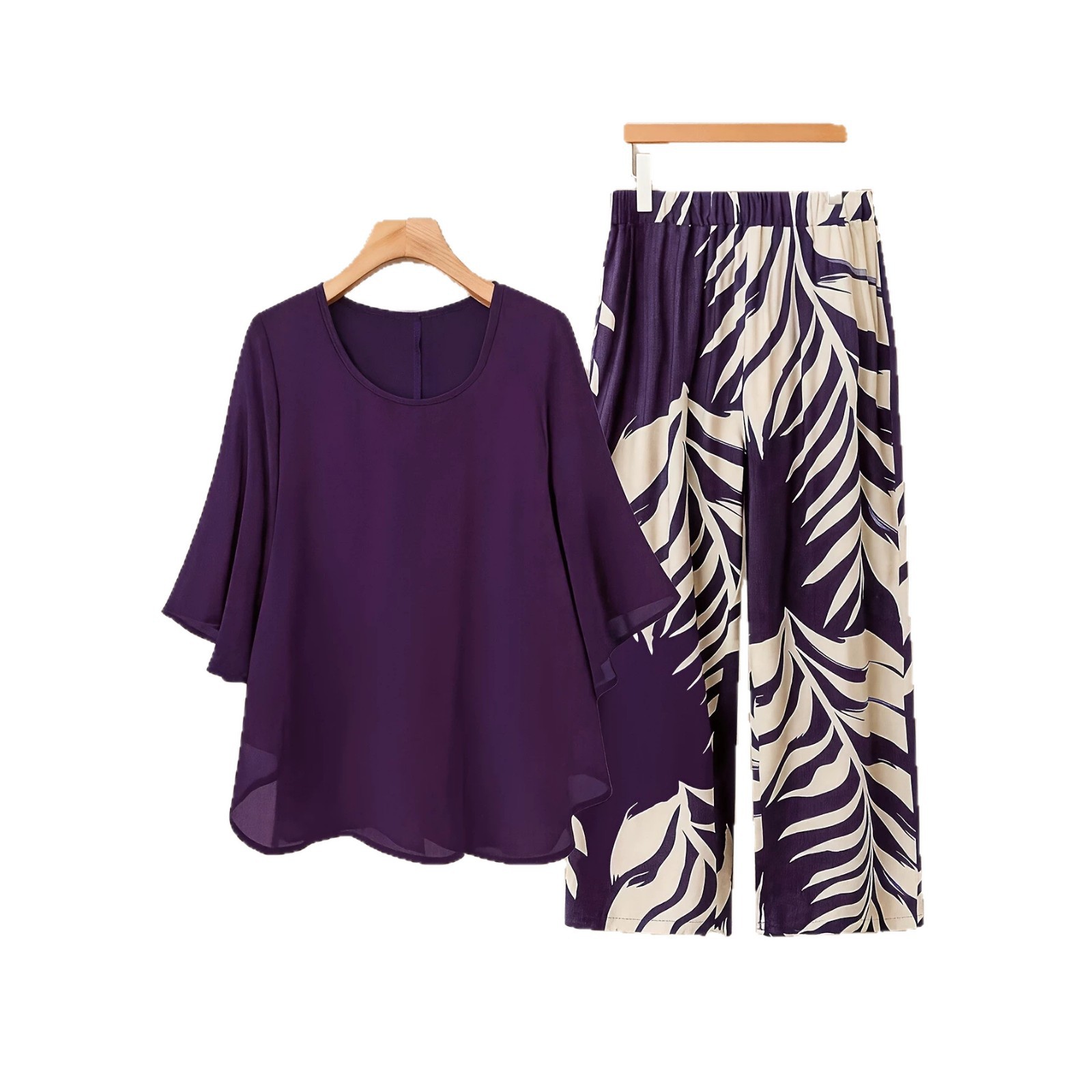 Ensembles 2 Pièces Femme 2026 Nouvelle Collection Grande Taille Automne Hiver – Tenues Assorties Haut et Pantalon