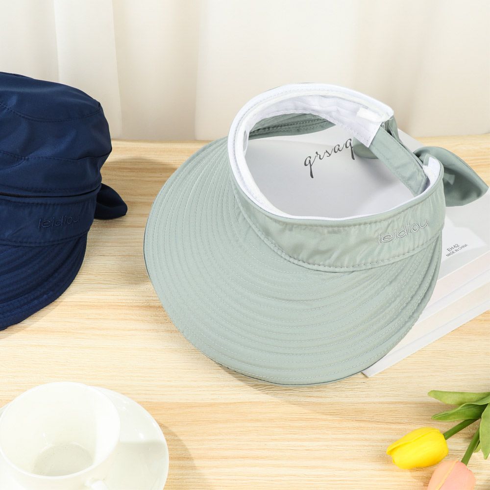 Chapeau de plage Anti-UV à visière, casquette d'extérieur, chapeau de soleil à large bord, 2021