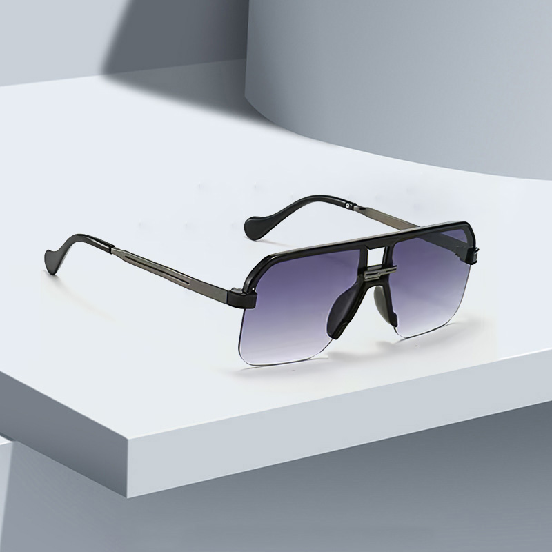 Lunettes de soleil carrées à monture transparente pour femmes, verres dégradés jaunes et roses, mode moderne, cadeau pour un ami, nouveau, 2025