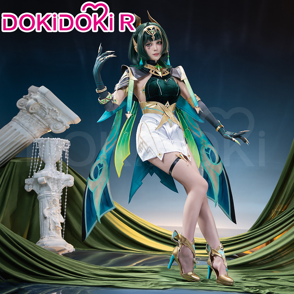 【M-XL Prêt à être expédié】Costume de cosplay Nefer Genshin Impact Song of the Welkin Moon【XS-2XL】Robe DokiDoki-R Nod-Krai grande taille