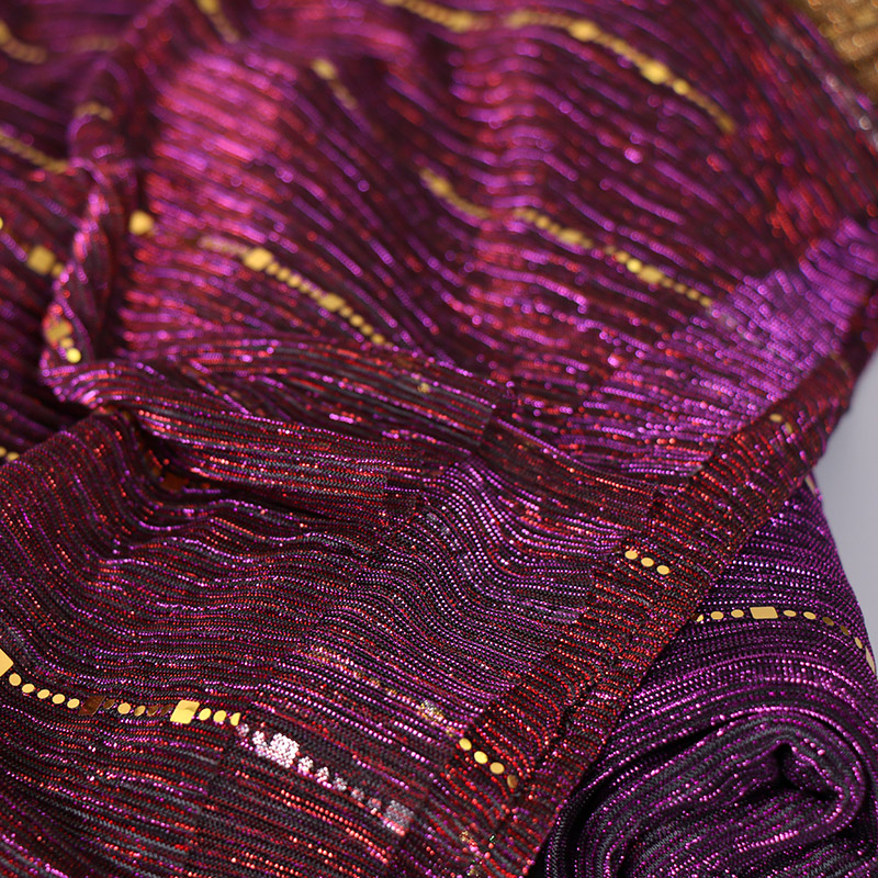 Écharpe Lurex Scintillante Dorée pour Femme, Hijab Musulman Chatoyant, Foulard Couleur Unie, Châle Brillant, Pashmina Islamique, Bandana, Foulard Femme