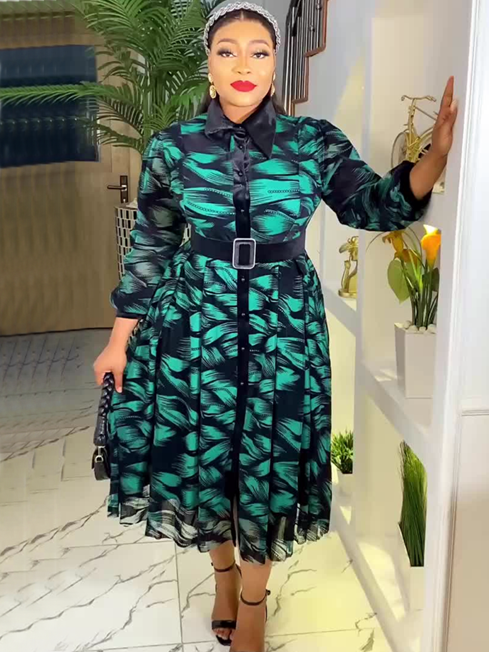 Robes africaines élégantes pour femmes, manches longues, vêtements africains, grande taille, robe de soirée, tenues Dashiki Ankara Turquie