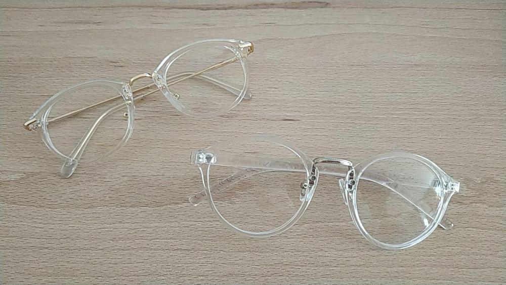 Monture de lunettes Anti-bleu pour femmes et hommes, monture de lunettes Vintage ronde et transparente, monture de lunettes optiques, 2022